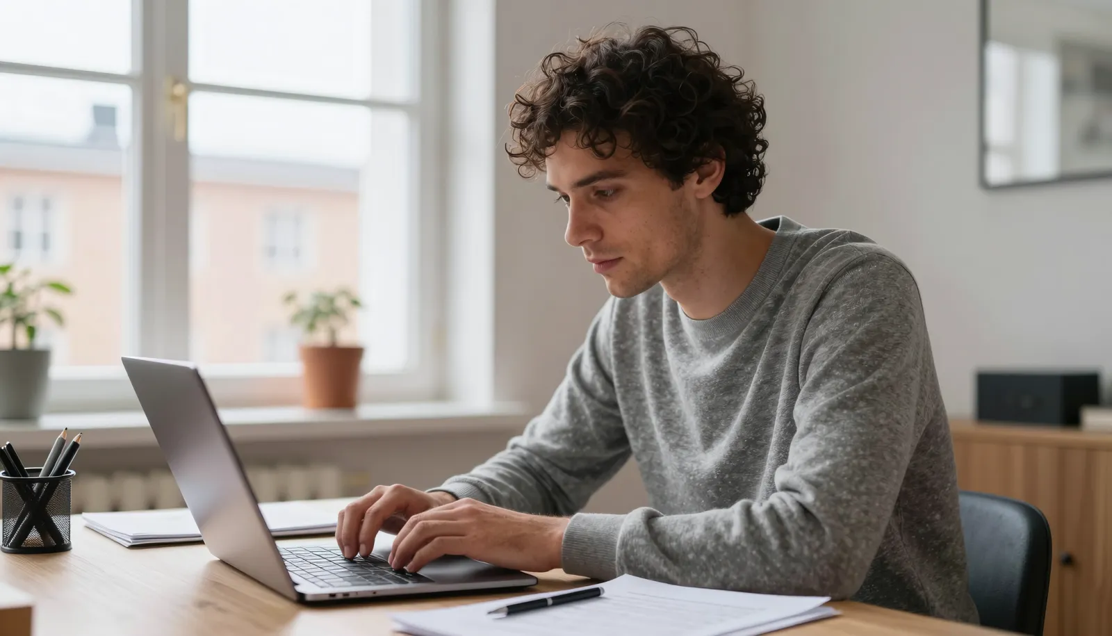 Foreigner applying for a credit card online in Norway using BankID