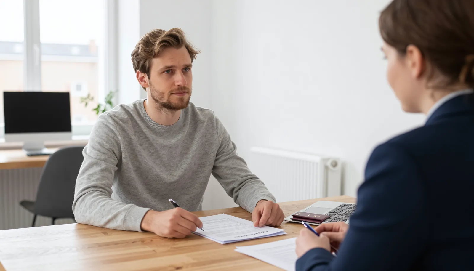 Bank appointment in Norway for a new customer without BankID