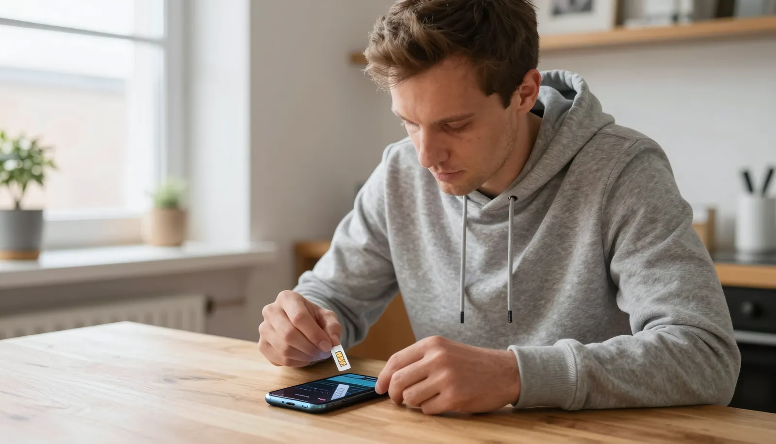 Nin ku rakibaya SIM card Norway oo kontaan ah telefoonkiisa